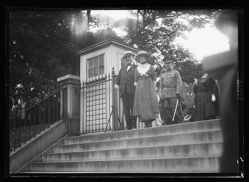 Warren G. and Florence Harding. White House, Washington, D.C.