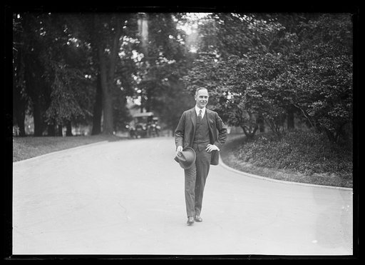 Man at White House, Washington, D.C.