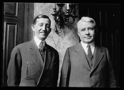 William H. Hayes, left
