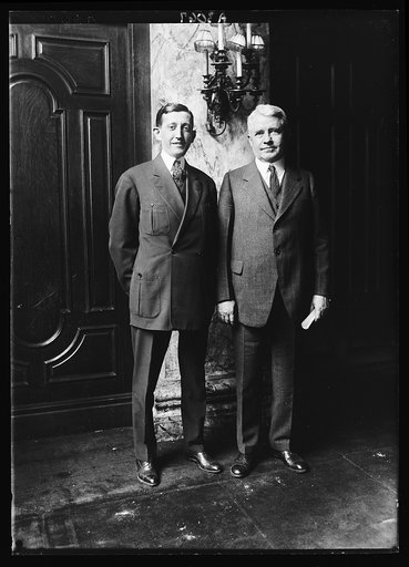 William H. Hayes, left