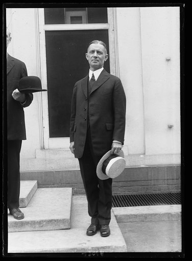Man at White House, Washington, D.C.