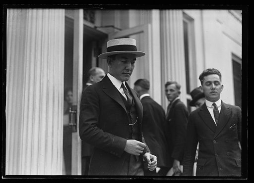 Man at White House, Washington, D.C.