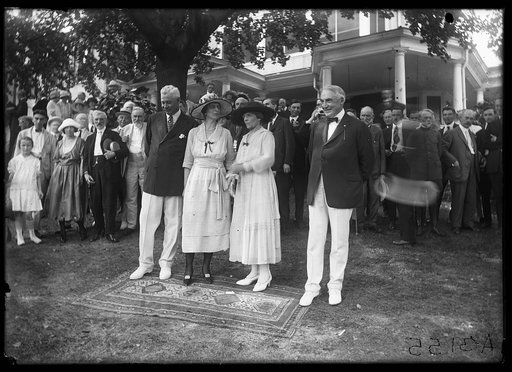 Warren Harding and group