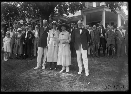 Warren Harding and group