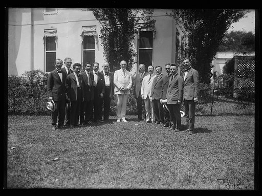 Warren Harding and group