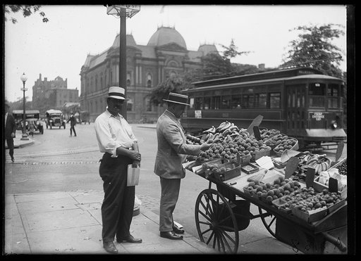 Street vendor, Washington, D.C.