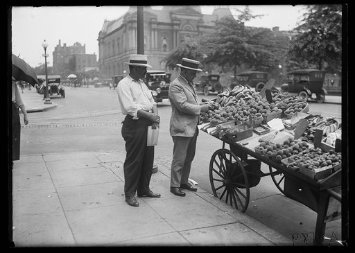 Street vendor, Washington, D.C.