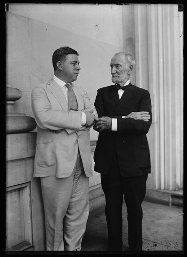 Joseph Gurney Cannon, right