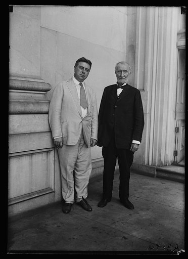Joseph Gurney Cannon, right