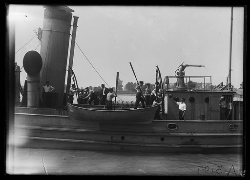 Firefighter boat