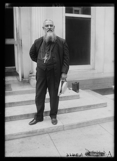 ...] Catholic missionary work in Colombia, South America, leaving White House [Washington, D.C.