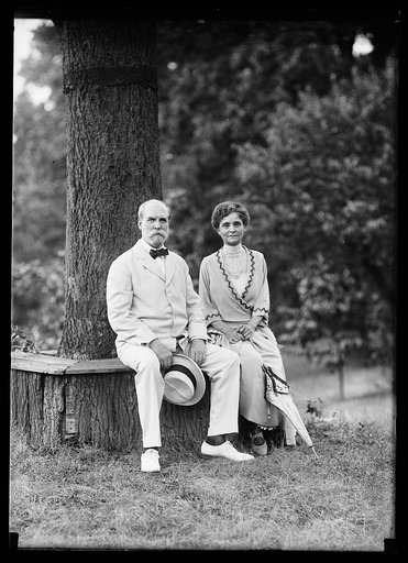 Charles Evans Hughes and wife Antoinette (Carter) Hughes