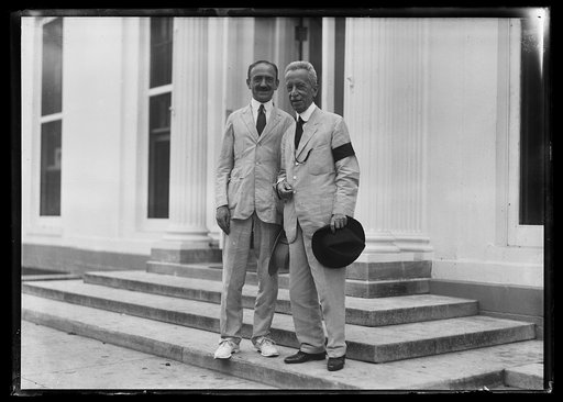Men at White House, Washington, D.C.