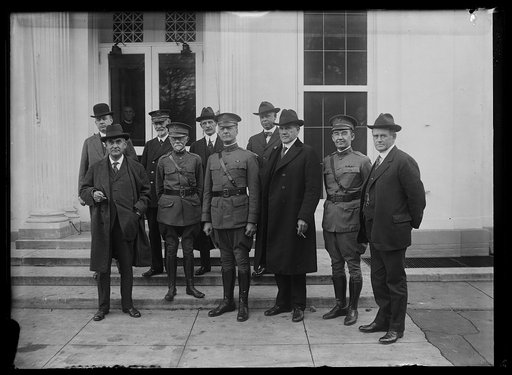 Group; Charles E. Sawyer, front row, 2nd from left. White House, Washington, D.C.