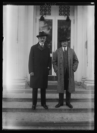 Henry Cabot Lodge, left. White House, Washington, D.C.