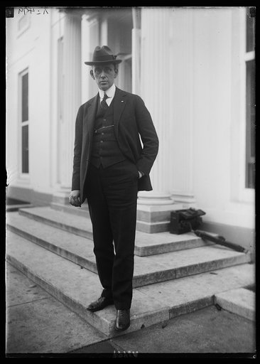 ...] Bank Richmond, who was elected Pres. of the American Bankers Assoc. & the convention of that body, in Los Angeles, CA [White House, Washington, D.C.