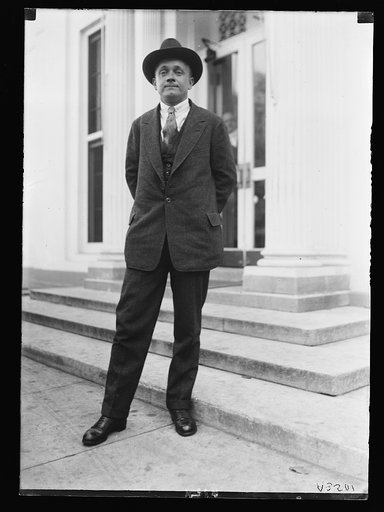 Man at White House, Washington, D.C.