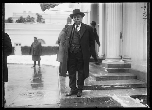 Man at White House, Washington, D.C.