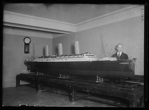 Model of ship] Leviathan