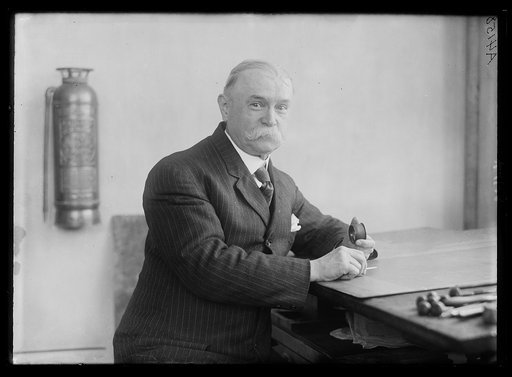 Chief J.A. Waddey, Chief of Engraving Division of Naval Hydrographic Office