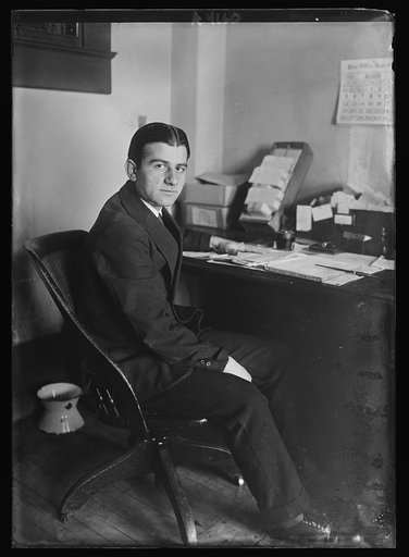 Andrew Loucious inherited the former [...]ster General Will Hays from Ambassador [...] when the latter sailed for England. Mr. Louchious said he was going to stick with Mr. Hays for life