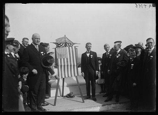 Unveiling World War I plaque