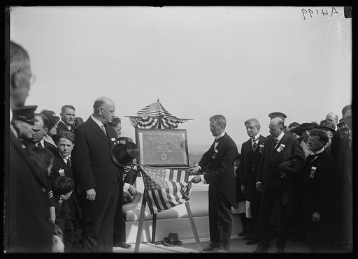 Unveiling World War I plaque