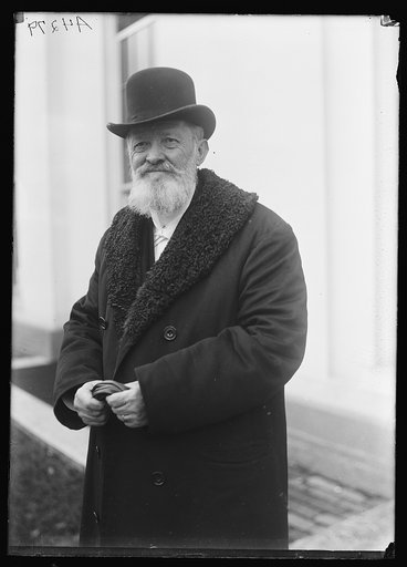 Man at White House, Washington, D.C.