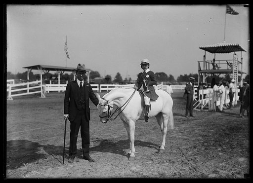 Child on horseback