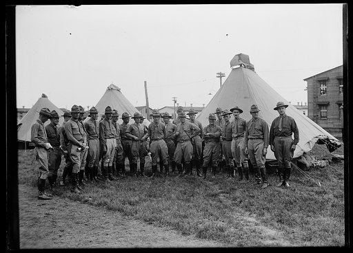 Military group and camp near Washington, D.C.