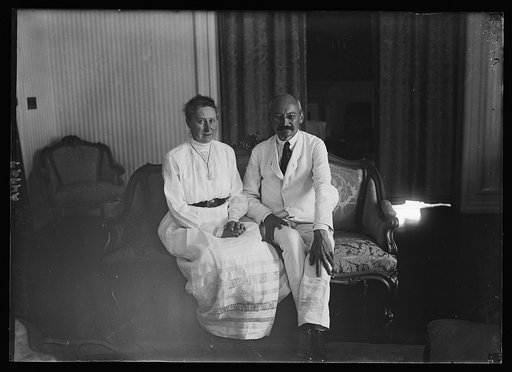 Amb. Wiedfeldt and Madame Wiedfelt