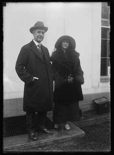 Cong. and Mrs. Harry M. Wurzbach from Texas at White House