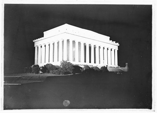 Lincoln memorial at night, Washington, D.C.
