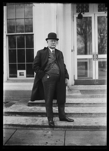 Man at White House, Washington, D.C.