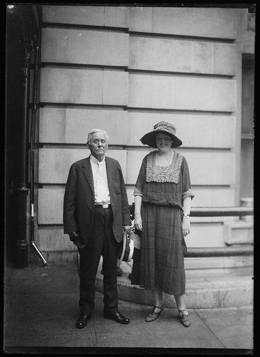Mrs. and Mr. Asa G. Candler, Coca Cola King of Atlanta, George, are honeymooning in Washington