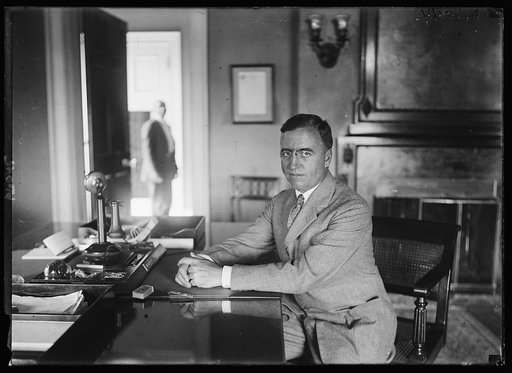 Major Gerrard B. Winston, new Asst. Secy. of Treasury, succeeding Col. Edward Clifford