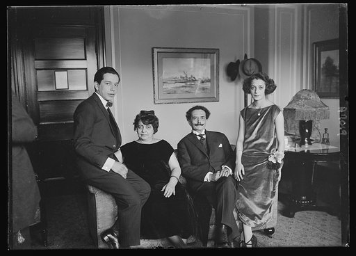 New Bolivian Minister Senor Ricardo Juanes Freyre and family