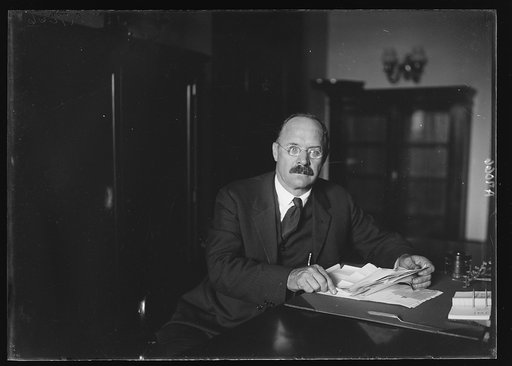 Senator Johnson at desk