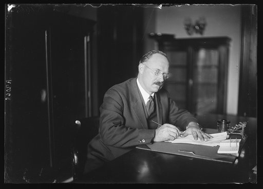 Senator Johnson at desk