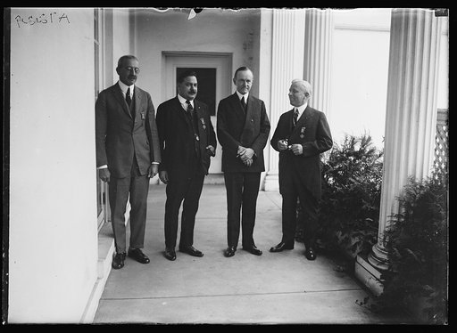 Calvin Coolidge, 2nd from right