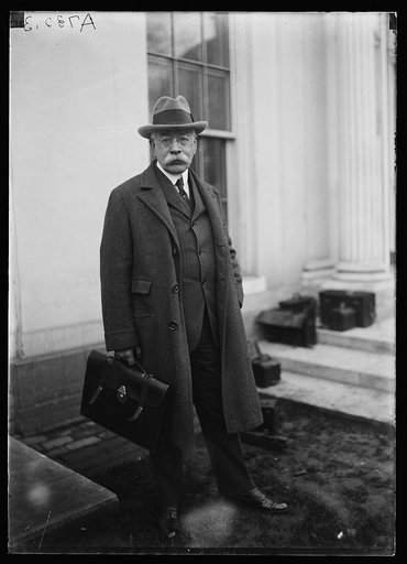 Man at White House, Washington, D.C.