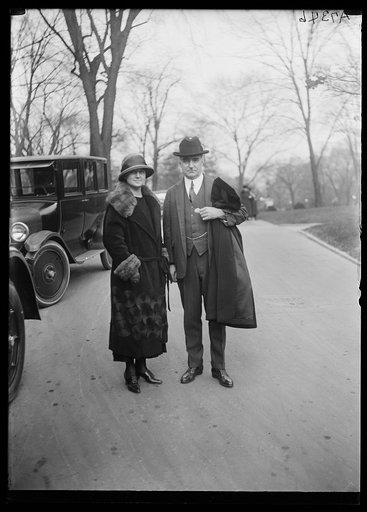 Royal S. Copeland, right. White House, Washington, D.C.