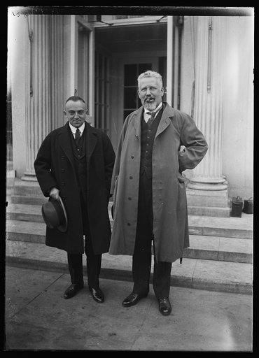 Men at White House, Washington, D.C.