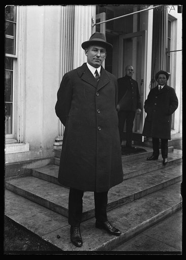 Man at White House, Washington, D.C.