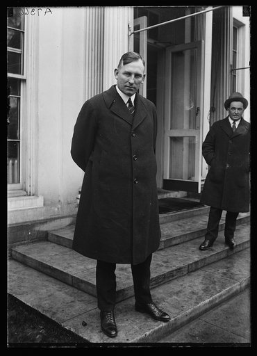 Man at White House, Washington, D.C.
