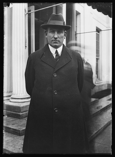 Man at White House, Washington, D.C.