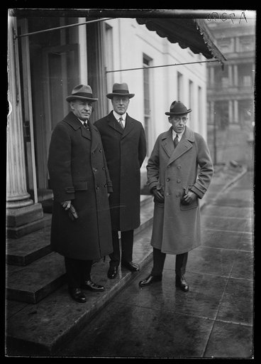 Men at White House, Washington, D.C.