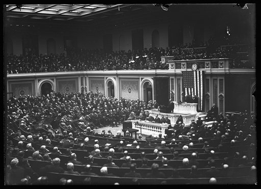 Coolidge addresses Congress [Washington, D.C.
