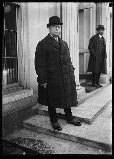 Man at White House, Washington, D.C.
