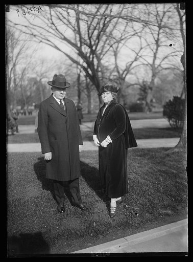 Chairman John T. Adams, Rep. Nat'l Comm. and Mrs. Leonard G. Wood of Phila. Vice Chmn. of Rep. Nat'l Comm.